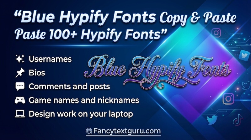 Blue Hyphen Font – Stylish Blue Fancy Text with Hyphens Blue Hyphen Font – Stylish Blue Fancy Text with Hyphens